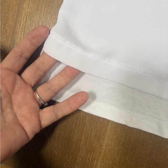 Dolcezza White Blouse with Fun Design and Rhinestone Accents - Picture 5 of 10